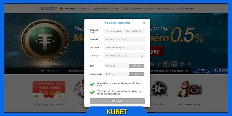 Đăng Ký Kubet: Thủ Tục, Điều Kiện Và Các Bước Đơn Giản 4 Cung cấp thông tin đăng ký