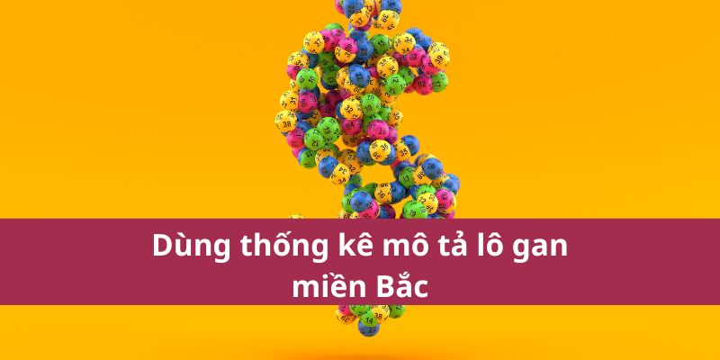 Dùng thống kê mô tả lô gan miền Bắc
